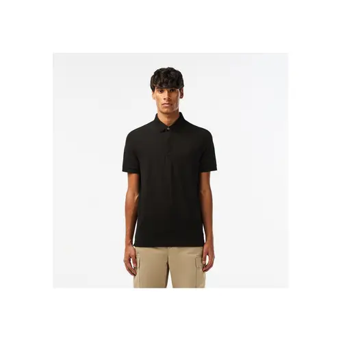 LACOSTE - Polera Polo Algodón Hombre PH5522 Negro