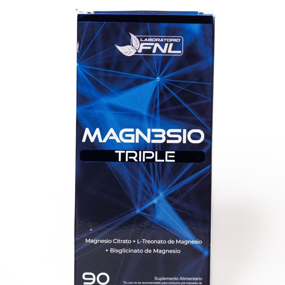 FNL - Triple Magnesio Fnl :  Glicinato Treonato Citrato 2x90 Caps.