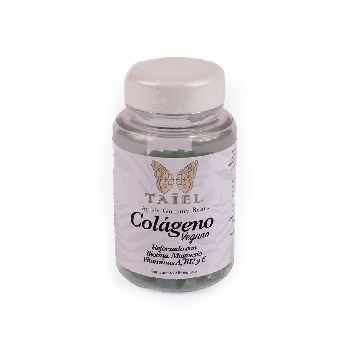 TAIEL - COLÁGENO VEGANO CON ZINC+MAGNESIO+BIOTINA+B12
