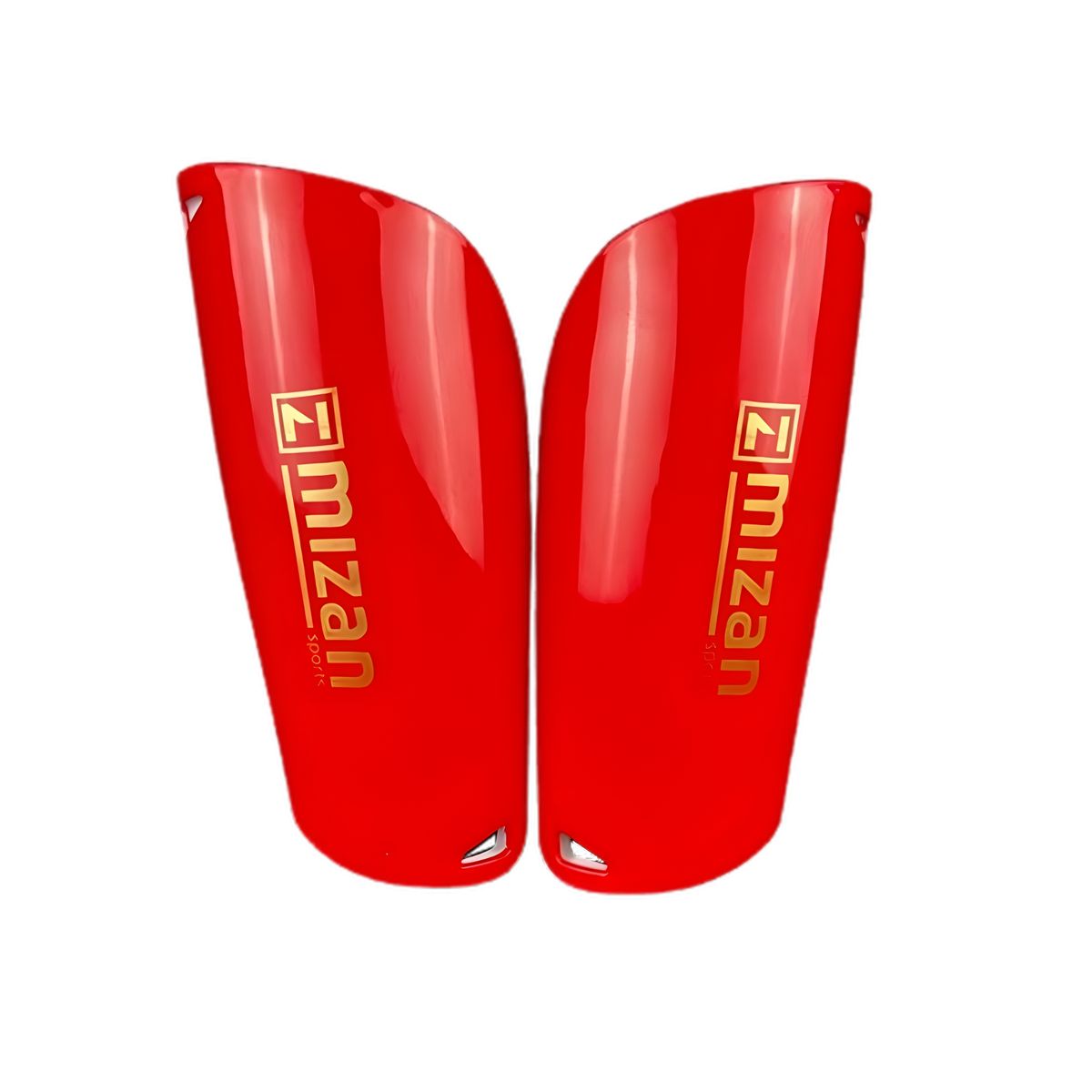 MIZAN - Canilleras De Fútbol Color Rojo Mizan