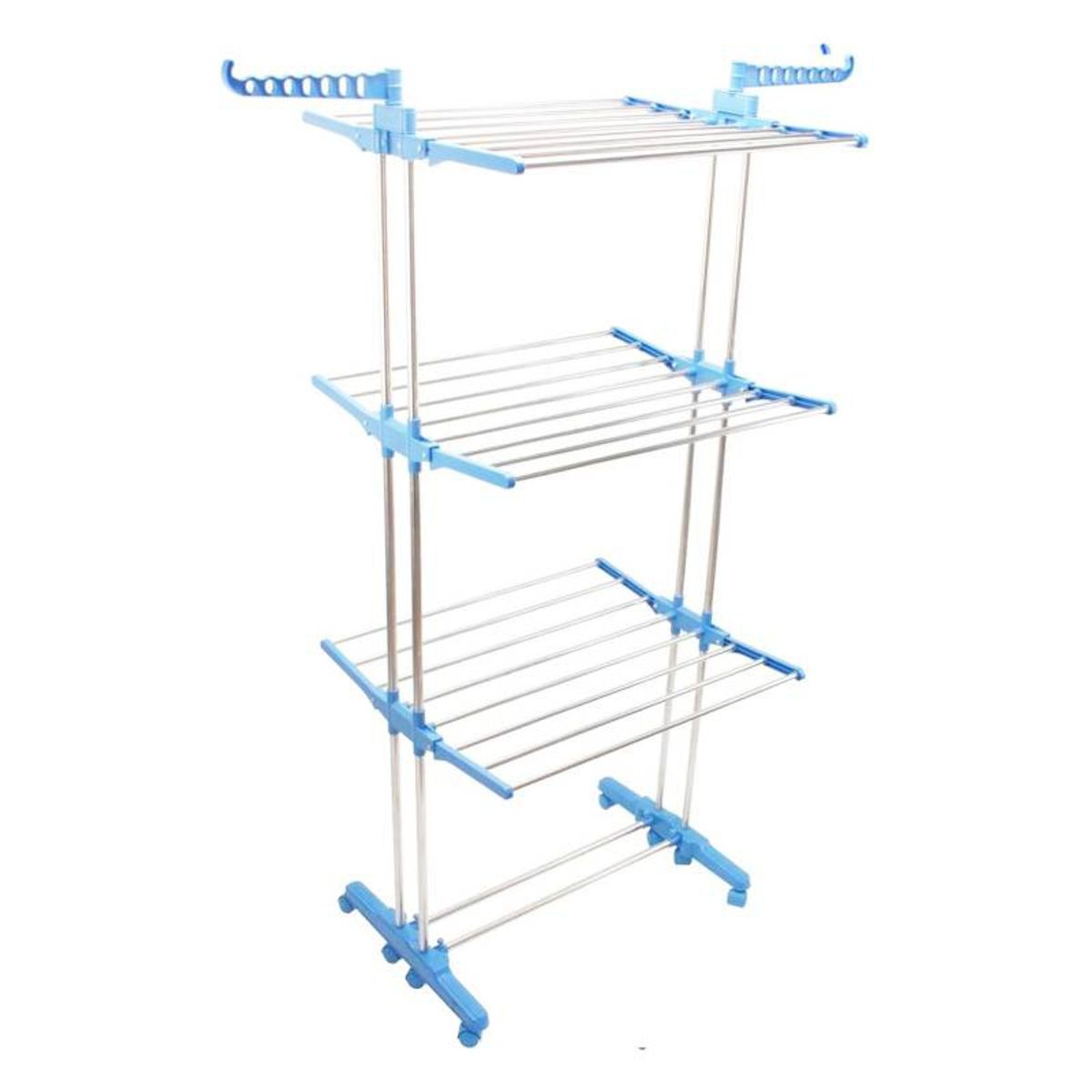 GENERICO - Tendedero Vertical Plegable Acero Inoxidable