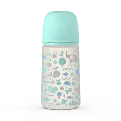 SUAVINEX - MAMADERA MEMORIES VERDE TETINA FISIOLÓGICA SX PRO 270ML