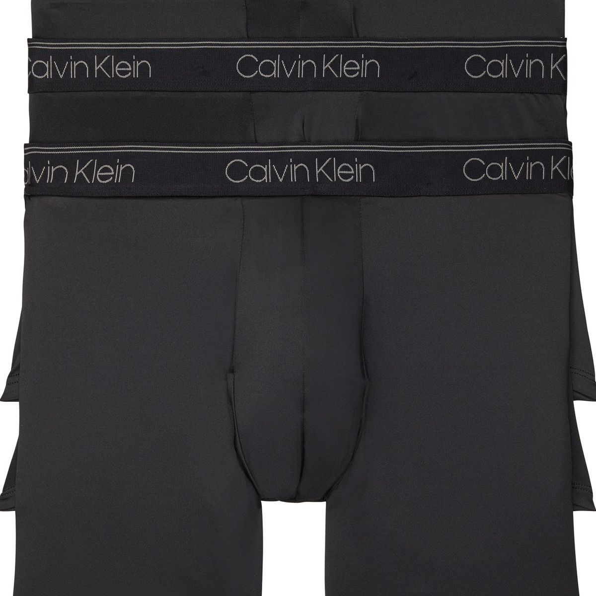 CALVIN KLEIN - Pack 3 Boxers Largos  Micro Stretch Negro Calvin Klein