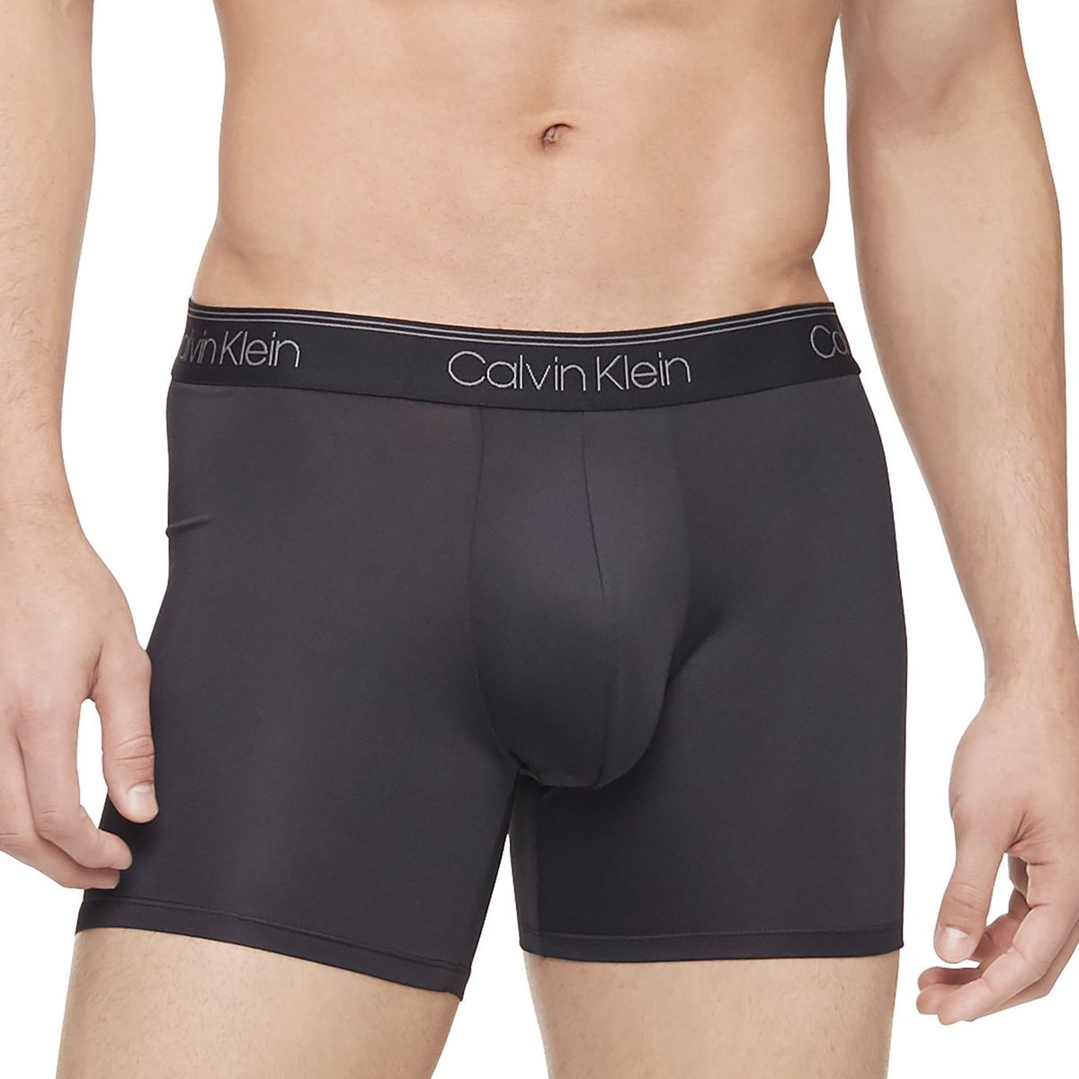 CALVIN KLEIN - Pack 3 Boxers Largos  Micro Stretch Negro Calvin Klein