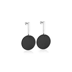 GENERICO - Aros de Acero Colgantes - Kuali Black