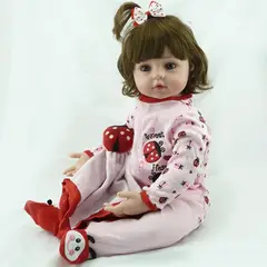 GENERICO - Muñeca Bebé Reborn Realista De Silicona 48 cm