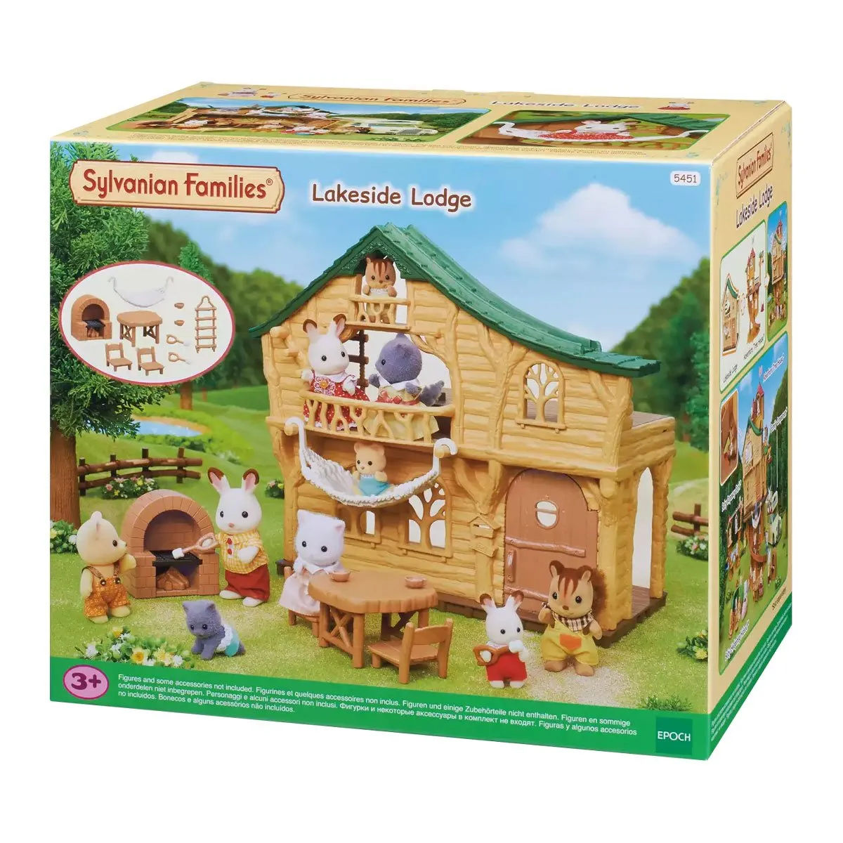 SYLVANIAN FAMILIES - Cabaña del lago Sylvanian Families