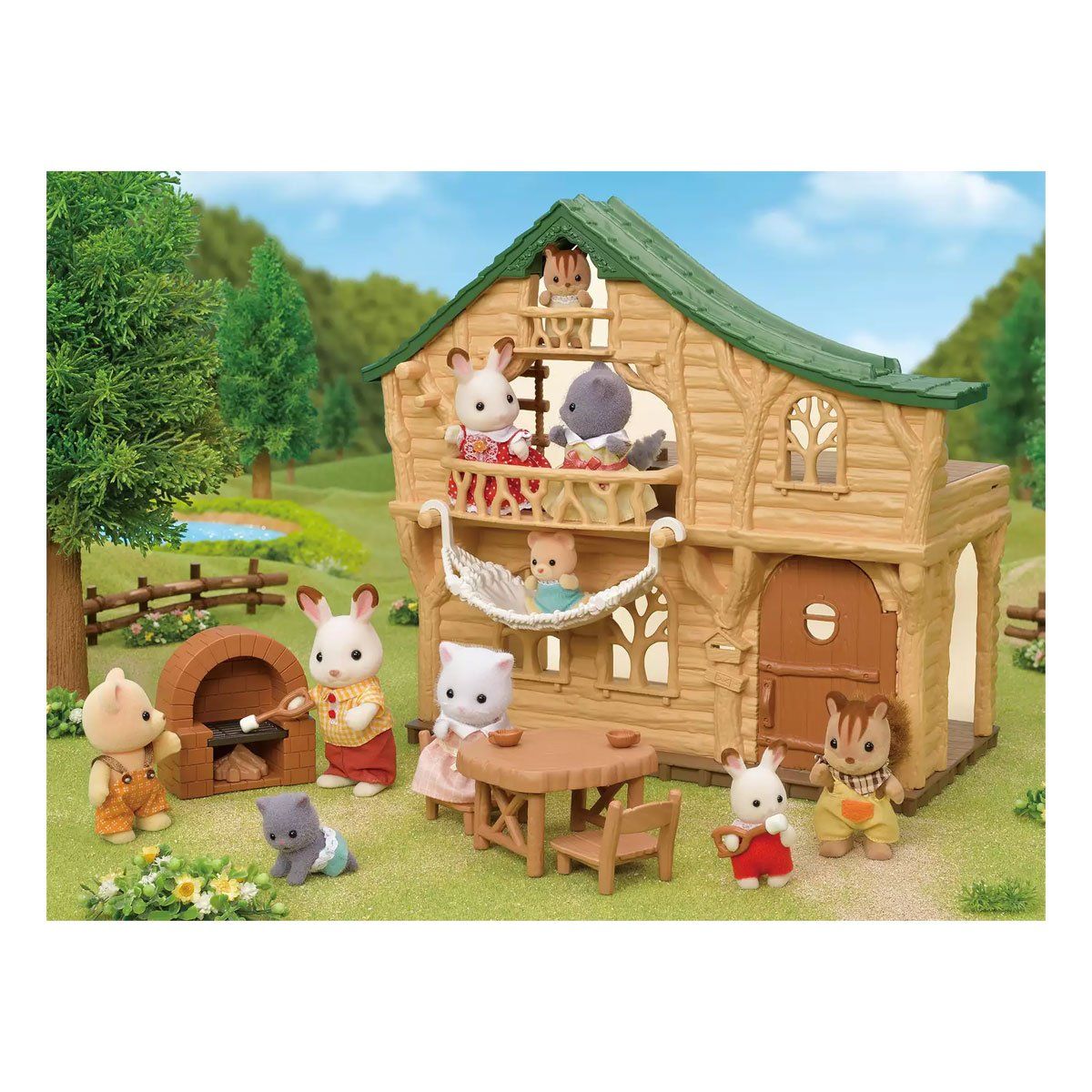 SYLVANIAN FAMILIES - Cabaña del lago Sylvanian Families