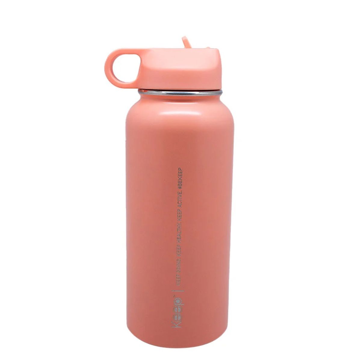 KEEP - Botella Insulada 1Lt Colores Naranjo Salmón Keep