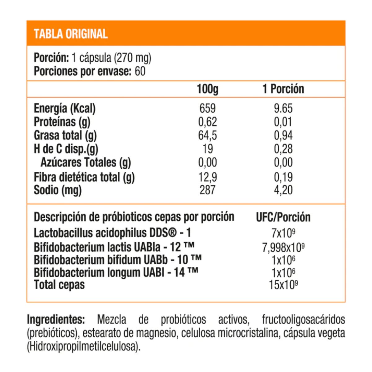 NEWSCIENCE - ProBiotix Daily 60 cápsulas - NEWSCIENCE