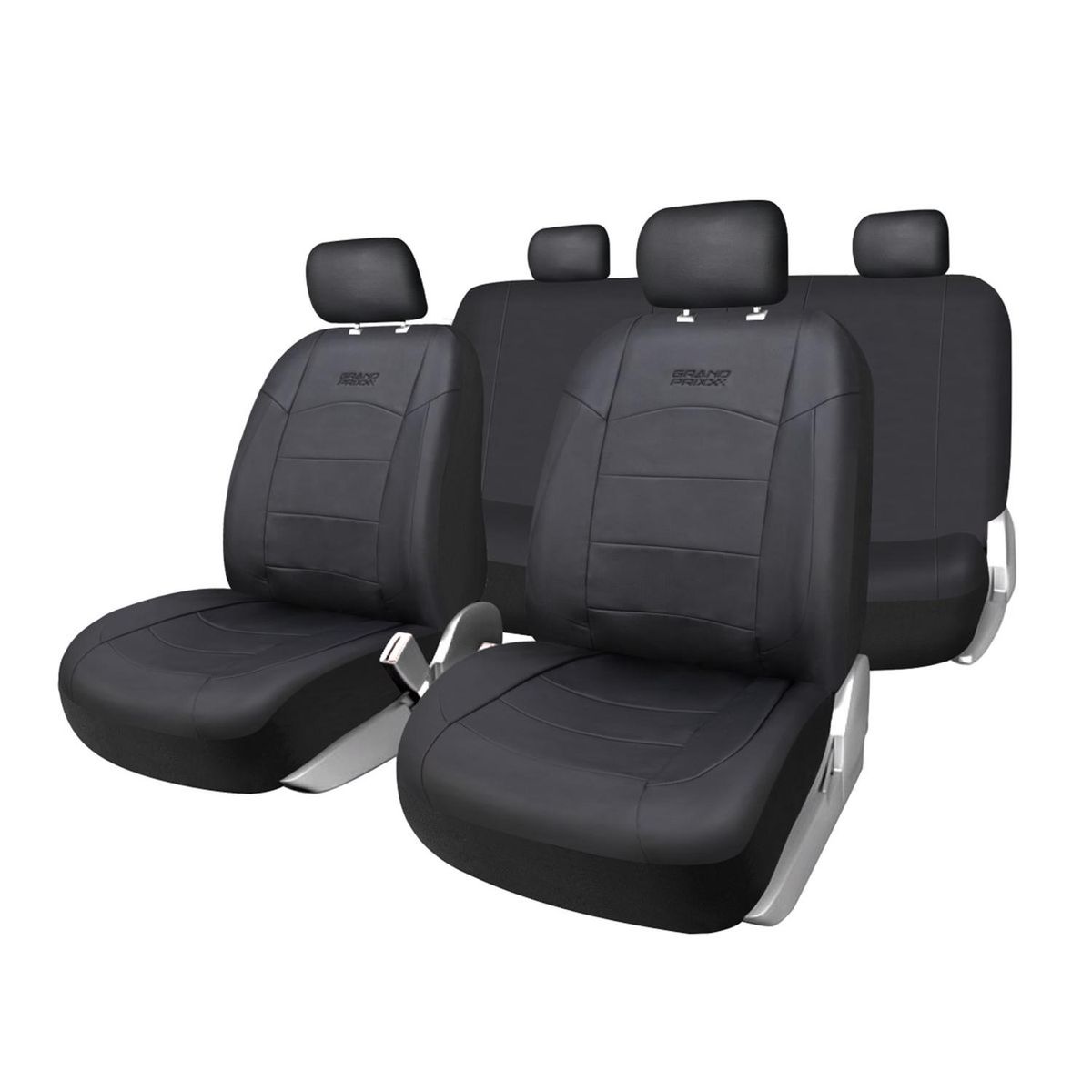 GRAND PRIX - Funda Cubre Asiento Auto Universal - Negro