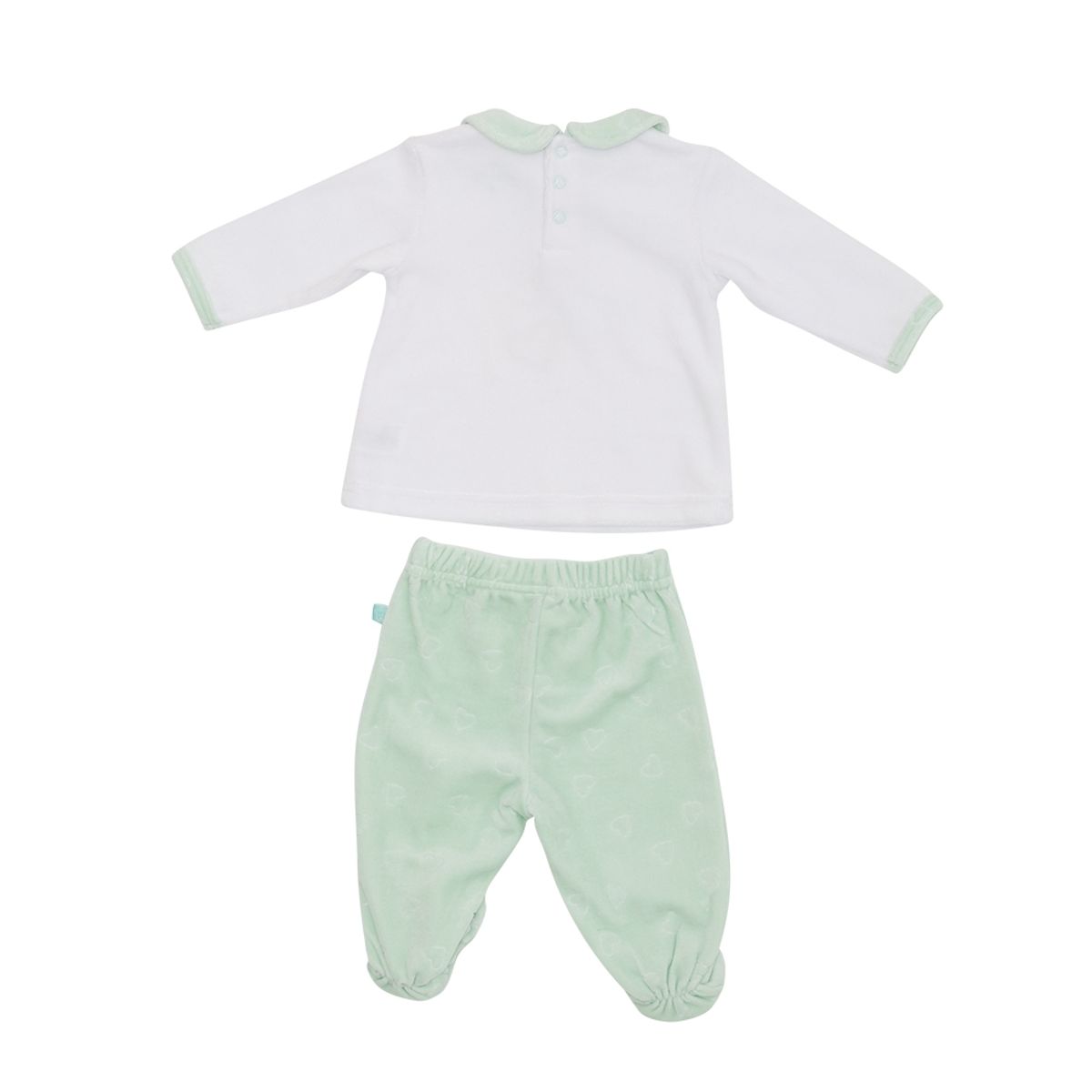 PILLIN - Conjunto Plush Bebé Niña Menta Pillin PILLIN