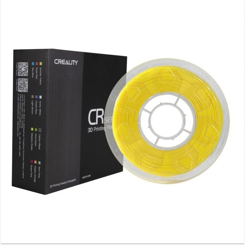 CREALITY - Filamento CR-ABS 1,75mm 1kg Amarillo