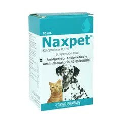 DRAG PHARMA - Naxpet®- Suspensión oral 20mL