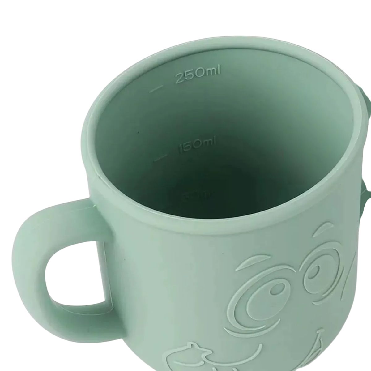 GENERICO - Vaso Silicona Bombilla Con Asa Bebé