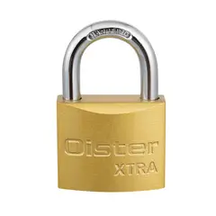 OISTER - Candado XTRA 60mm - Fierro Bronce
