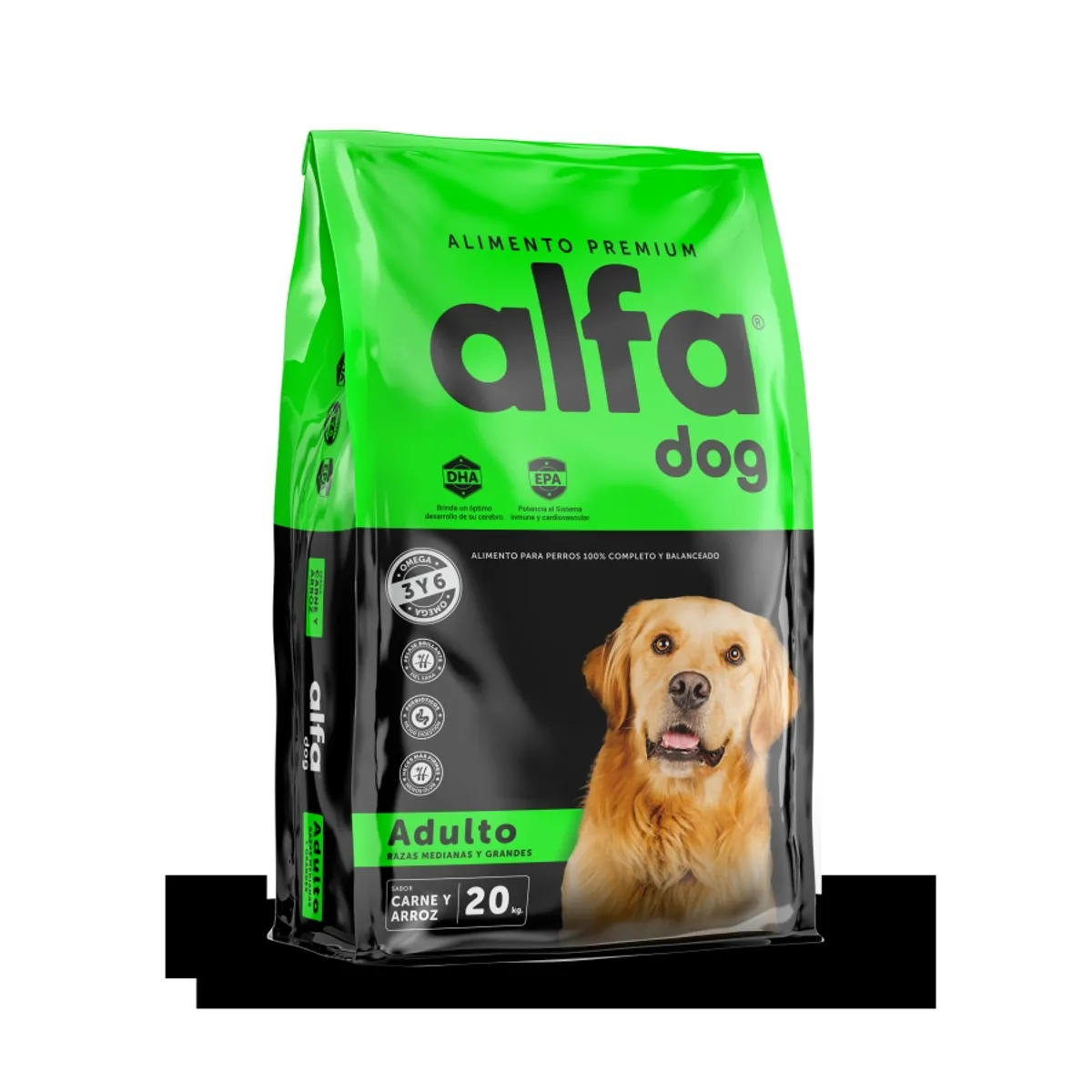 ALFA DOG - ALIMENTO PERROS ALFA DOG PREMIUM ADULTO 20 KG