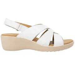 FLEXI - Sandalia Mujer Cuero Amapola Blanco