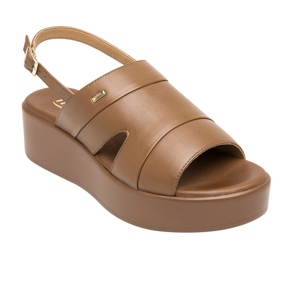 FLEXI - Sandalia Mujer Cuero Xandra Cafe Flexi