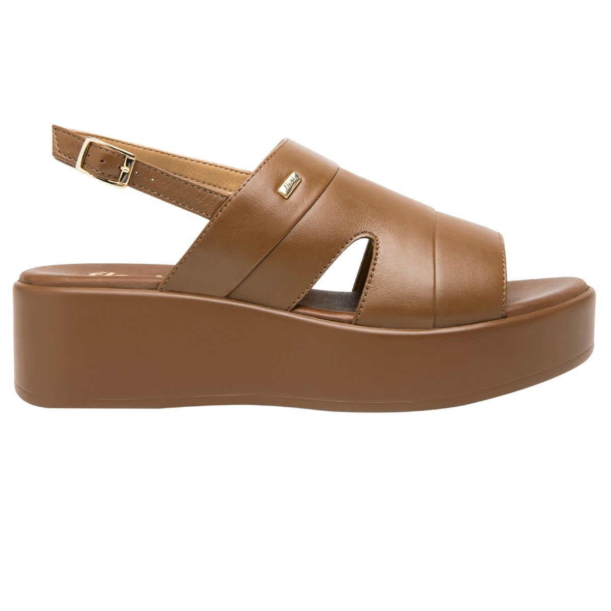 FLEXI - Sandalia Mujer Cuero Xandra Cafe Flexi