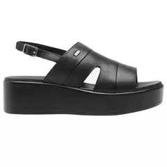 FLEXI - Sandalia Mujer Cuero Xandra Negro