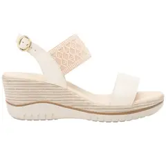 FLEXI - Sandalia Mujer Cuero Emily Blanco