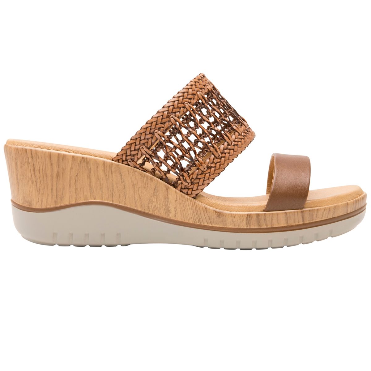 FLEXI - Sandalia Mujer Cuero Emily Cafe Flexi