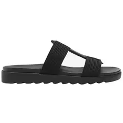 FLEXI - Sandalia Mujer Cuero Norah Negro