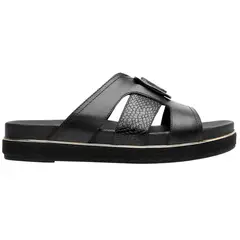 FLEXI - Sandalia Mujer Cuero Deyna Negro