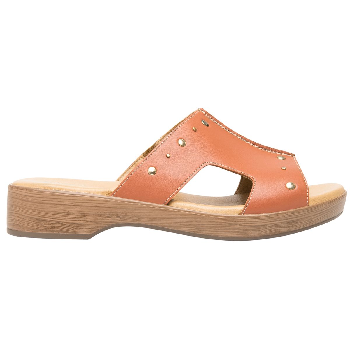 FLEXI - Sandalia Mujer Cuero Doha Rosa Flexi