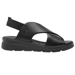 FLEXI - Sandalia Mujer Cuero Dariana Negro
