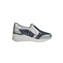 DEGAS - Zapatilla Cuero Josefina Azul