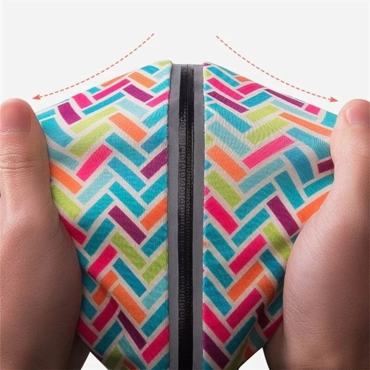 AONIJIE - Banano Cinturón - Multicolor - Aonijie