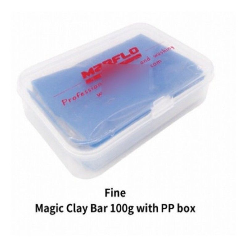 GENERICO - Clay Bar Barra Arcilla Mágica Premium Grado Fino 100grs