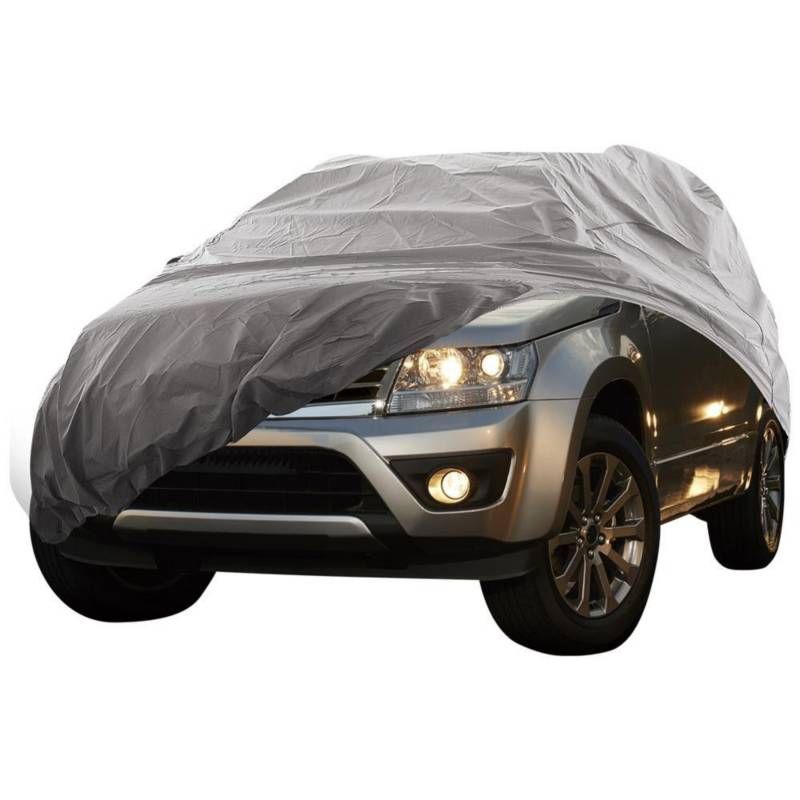 GENERICO - Carpa Cubre Auto Extra Gruesa Premiu Con Felpa Talla SUV LC