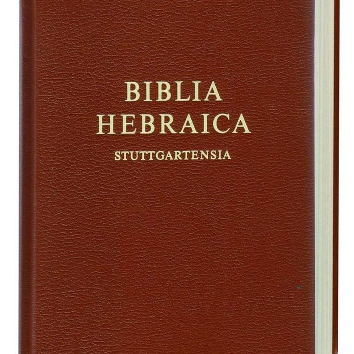SOCIEDADES BIBLICAS UNIDAS - Biblia Hebraica Stuttgartensia