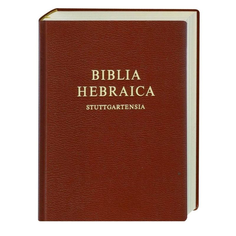 SOCIEDADES BIBLICAS UNIDAS - Biblia Hebraica Stuttgartensia