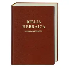 SOCIEDADES BIBLICAS UNIDAS - Biblia Hebraica Stuttgartensia