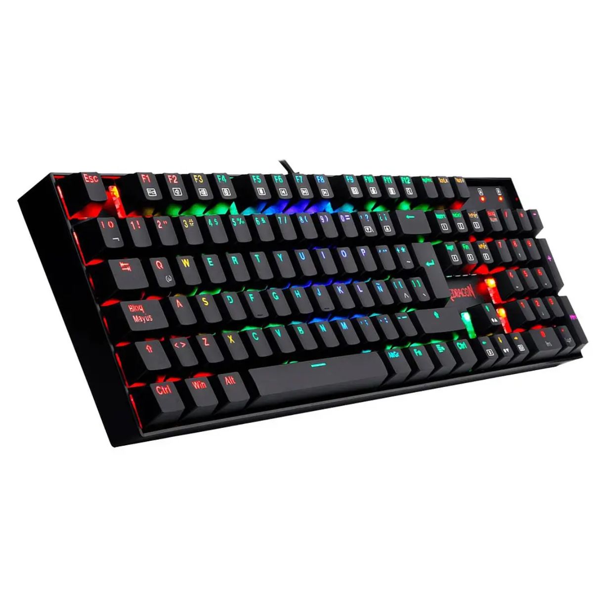 GENERICO - Kit Gamer Teclado y Mouse - NEGRO