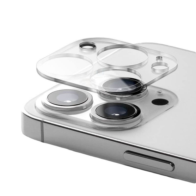 GENERICO - Lámina De Vidrio Para Camara iPhone 15 Pro/15 Pro Max - Transparente
