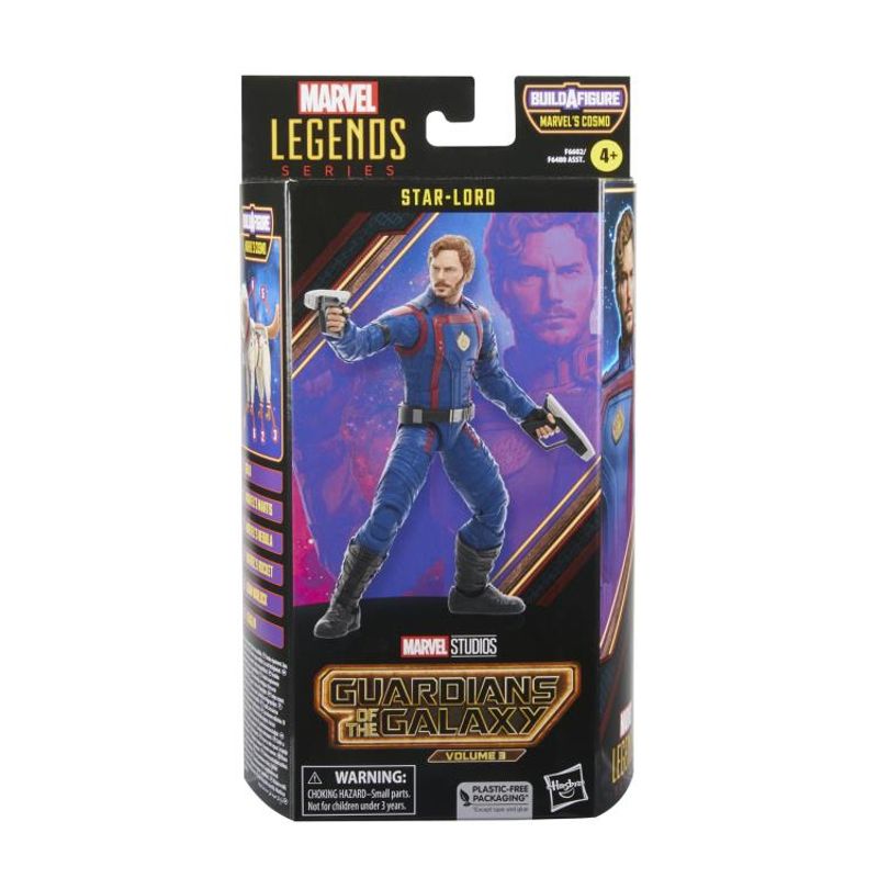 HASBRO - Marvel Legends GOTG 3 Star-Lord (Cosmo BAF)