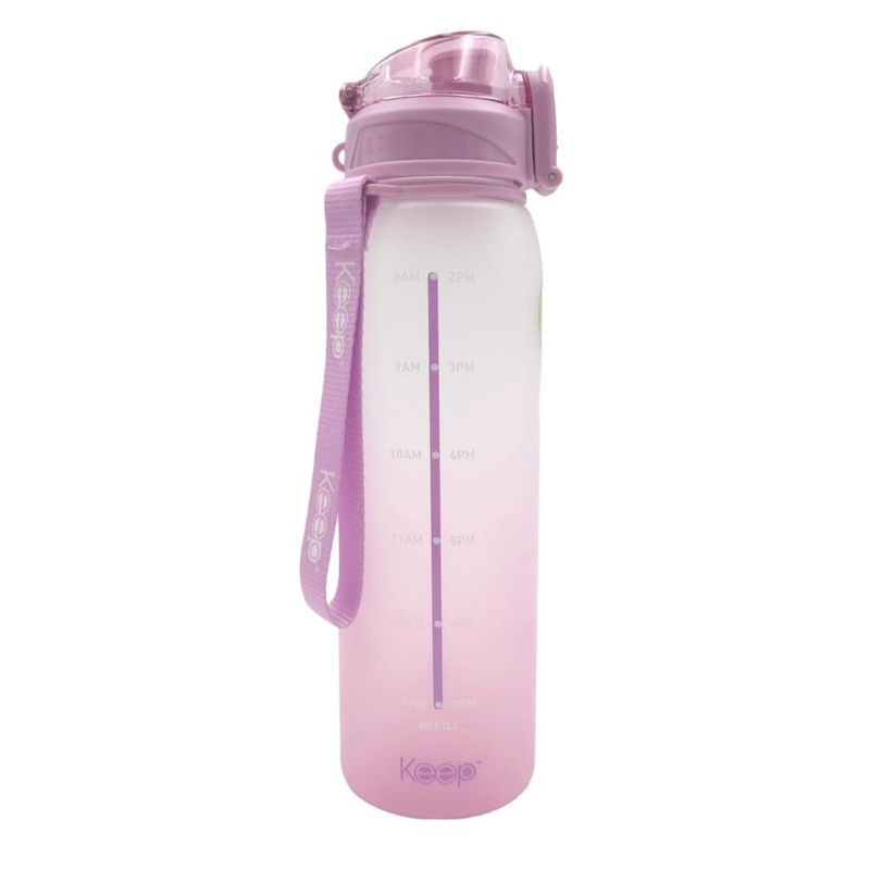 KEEP - Botella Medidas Rubber 1 Litro Lila Keep KEEP