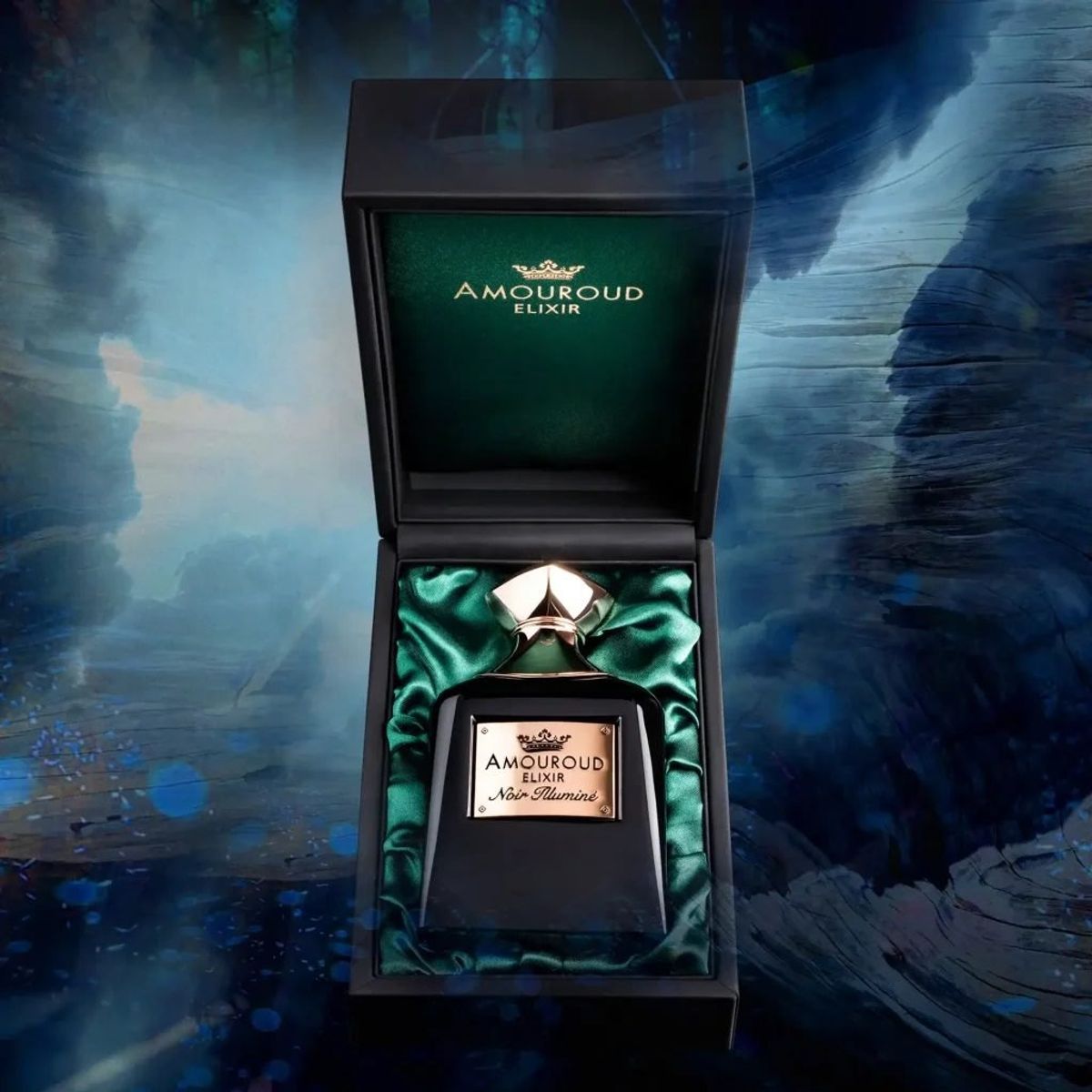 AMOUROUD - PERFUME AMOUROUD NOIR ILLUMINÉ ELIXIR 75 ML UNISEX.