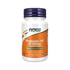 NOW - Probiotic-10 50 Billion 50 caps - Foods