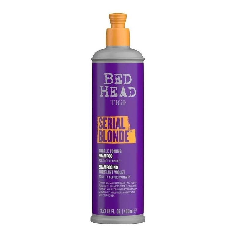 TIGI - Shampoo Serial Blonde (para Rubios ) Bed Head Tigi  400 ml.