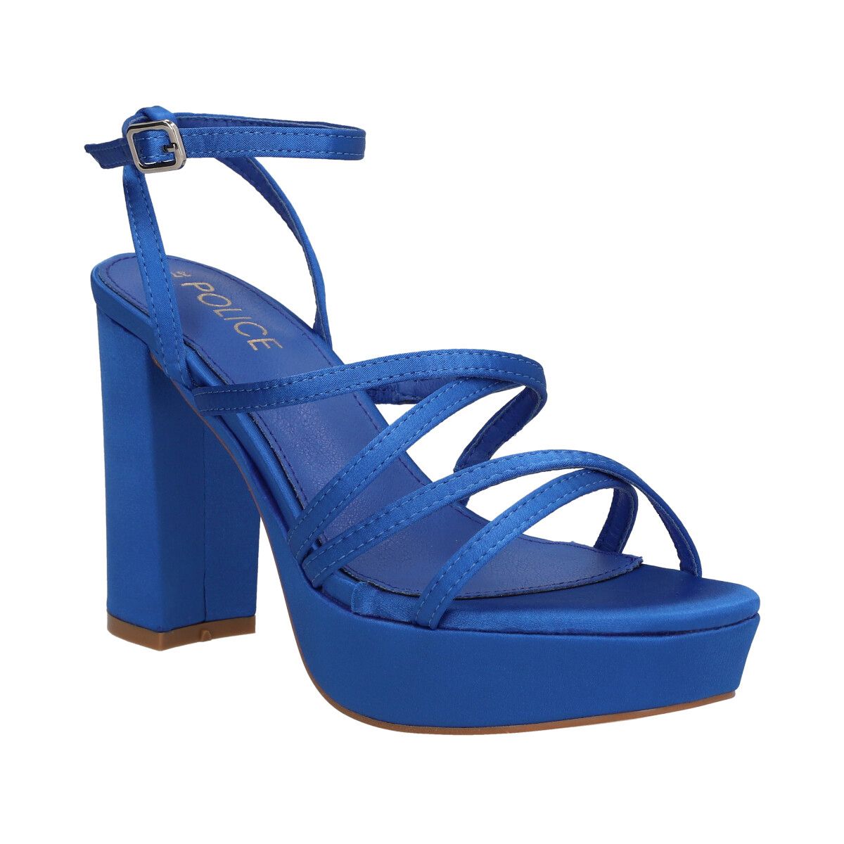 POLICE - Sandalia Mujer Azul Holly Police