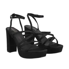 POLICE - Sandalia Mujer Negro Holly