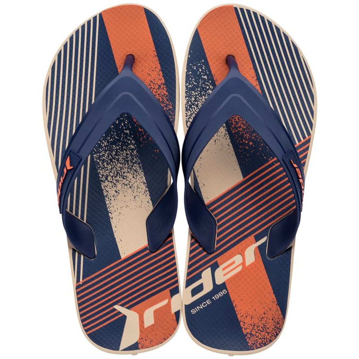 RIDER - Sandalia Hombre Naranja Strike Graphics Rider