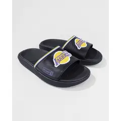 RIDER - Sandalia Hombre Negro Lakers NBA 516