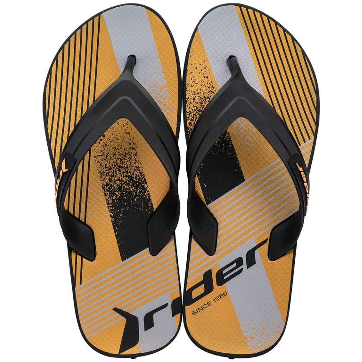 RIDER - Sandalia Strike Graphics Amarillo  Rider